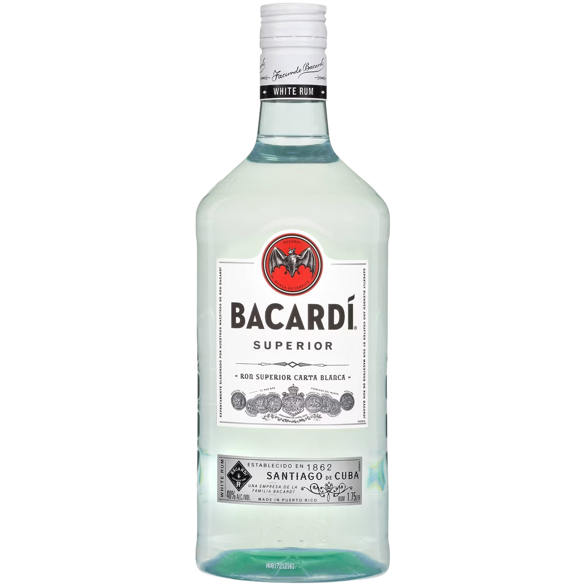 Bacardi White Rum 1.75 L