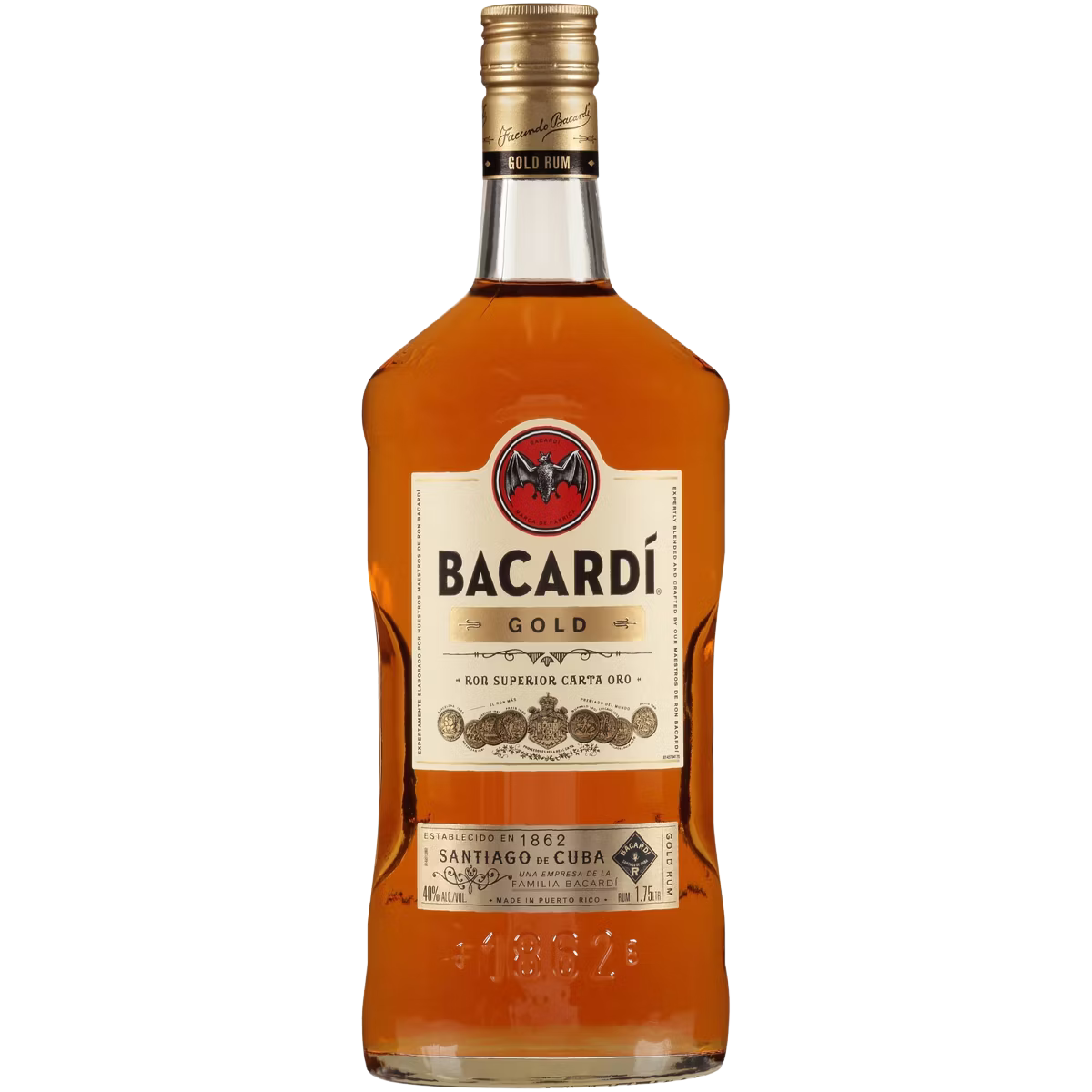 Bacardi Gold Rum 1.75 L