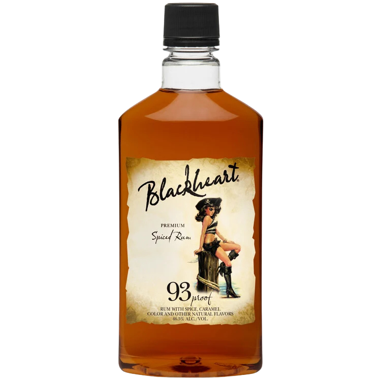 Blackheart Spiced Rum 93 PF 1.75L
