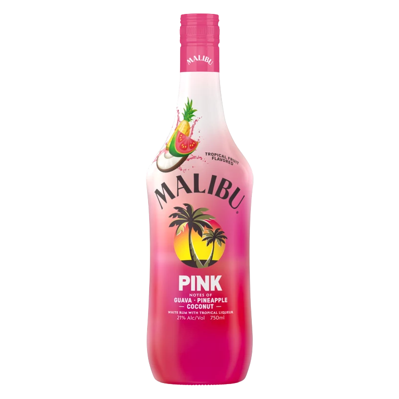 Malibu Pink Rum 42 750 ML