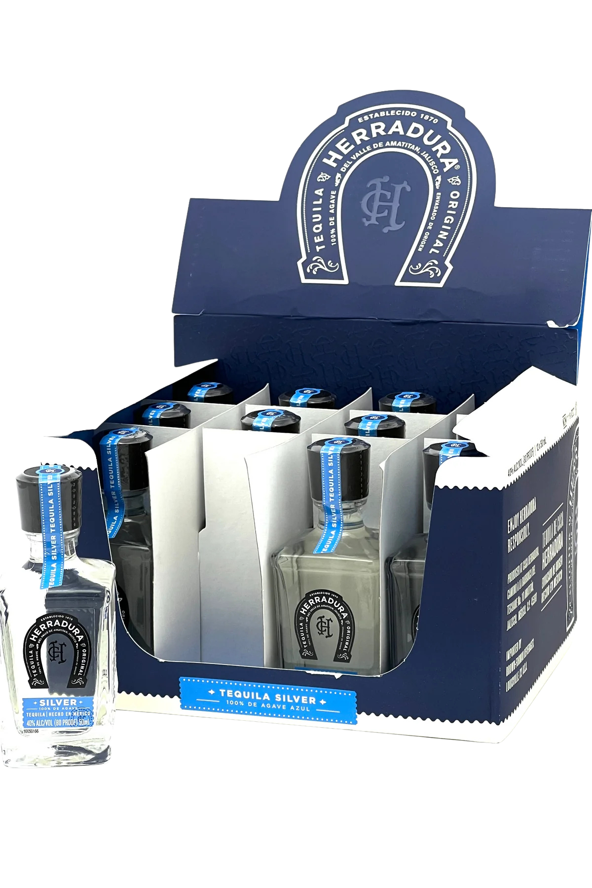 Herradura Tequila Silver 12 PK 50 ML