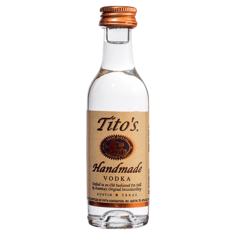 Titos Handmade Vodka Singles 50 ML