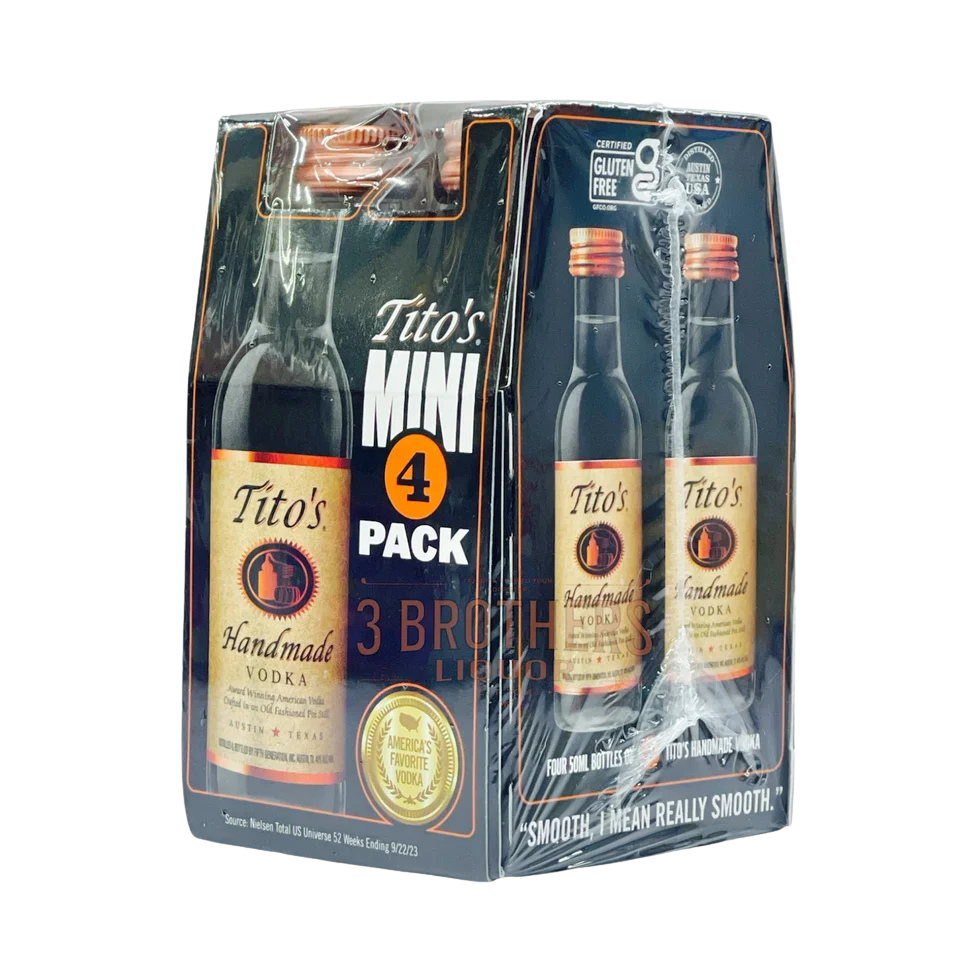 Titos Mini 4pk 50 Ml