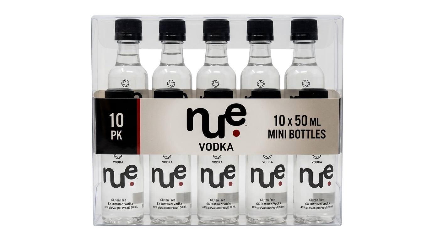 Nue  Vodka 10 PK 50 ML