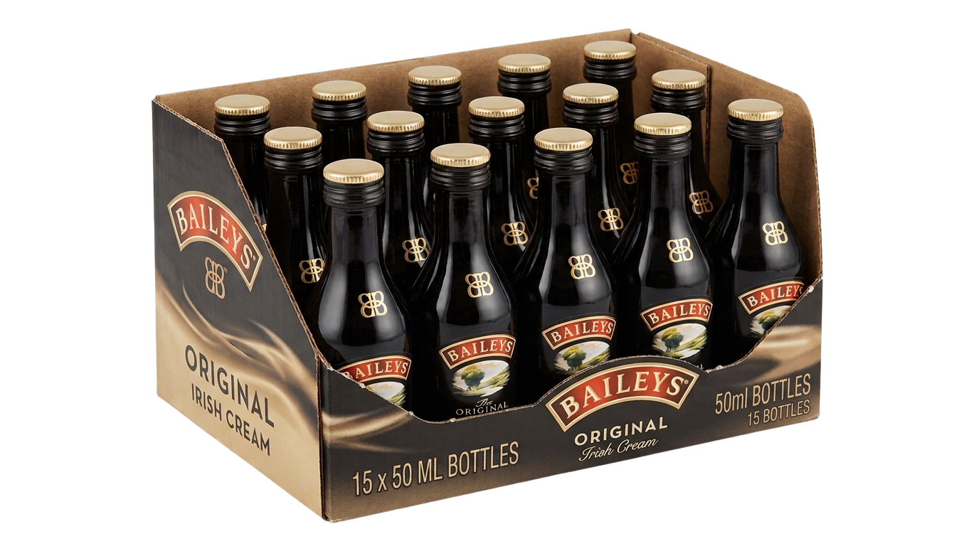 Baileys Original Irish Cream 15 Pk 50 ML