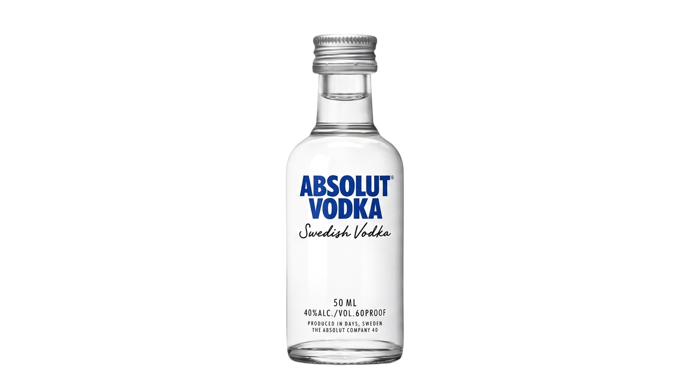 Absolute Vodka Singles 50 ML