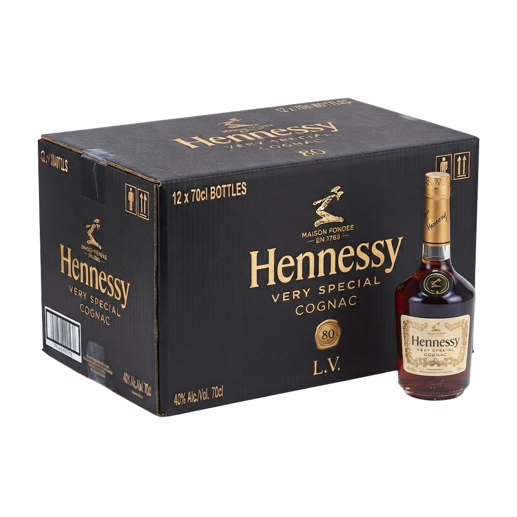 Hennessy Cognac VS 80 12 PK