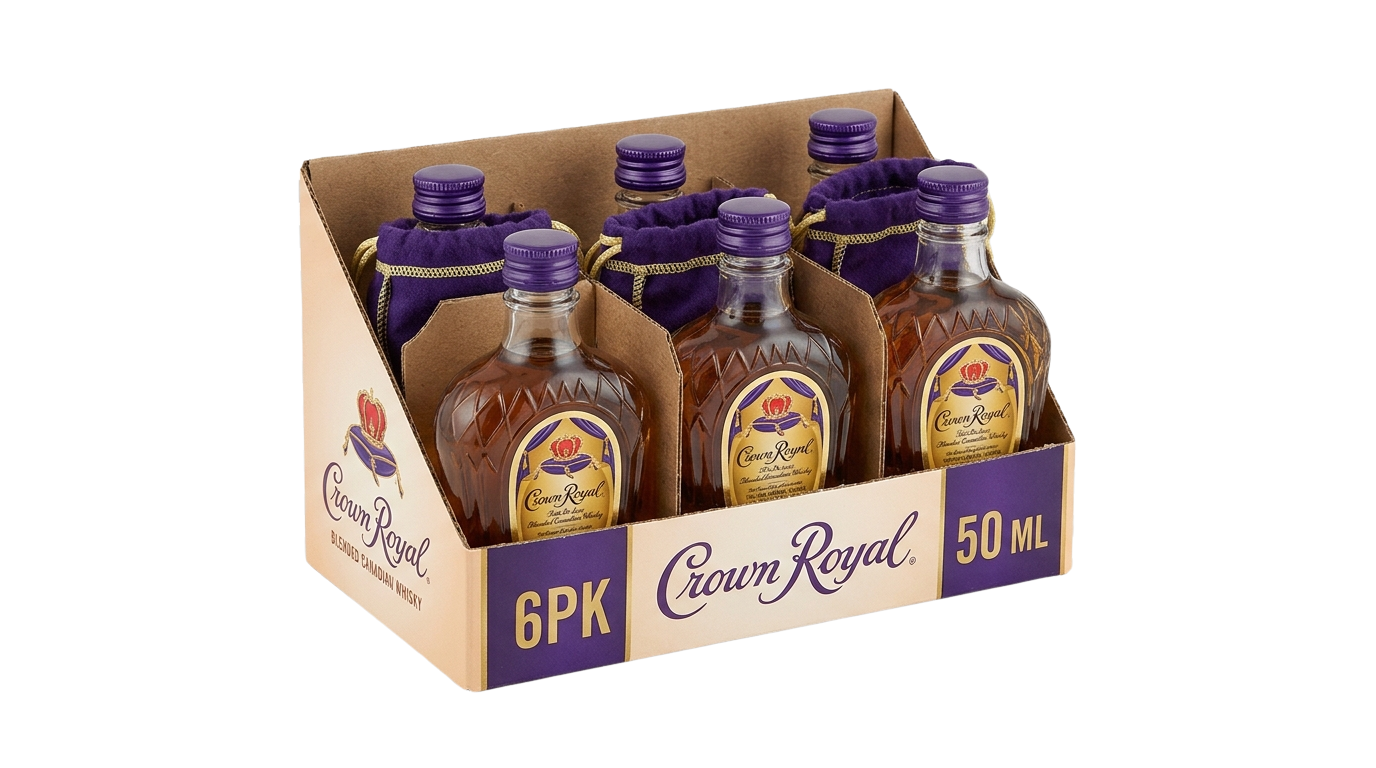 Crown Royal 6Pk Blended Whisky 50 ML
