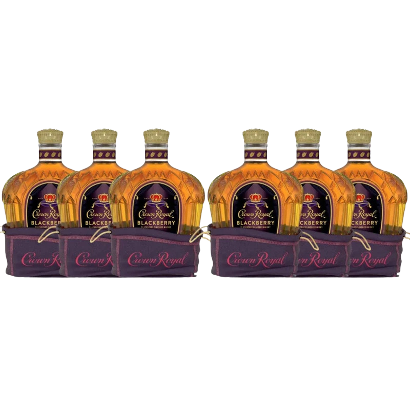 Crown Royal Blackberry 6PK 50 ML