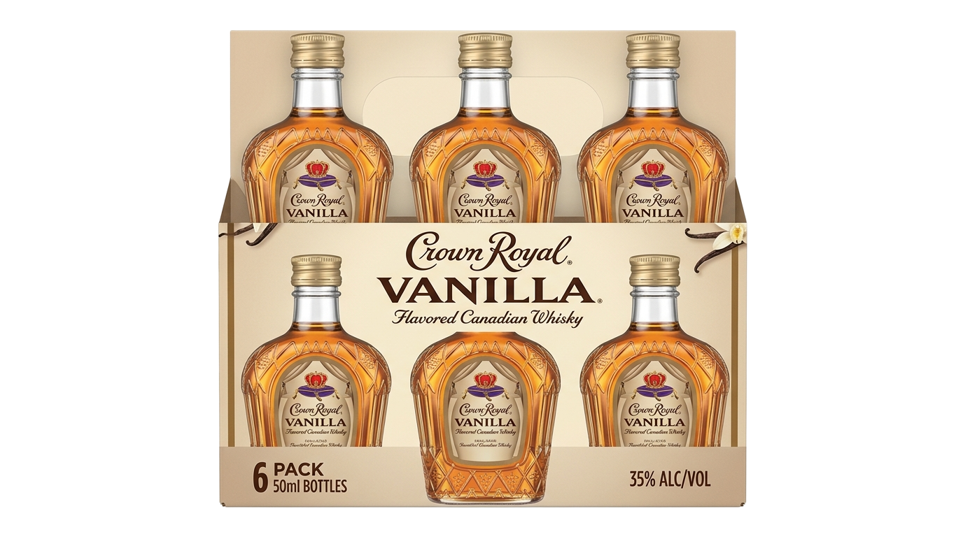 Crown Royal Vanilla 50 ML 6 PK