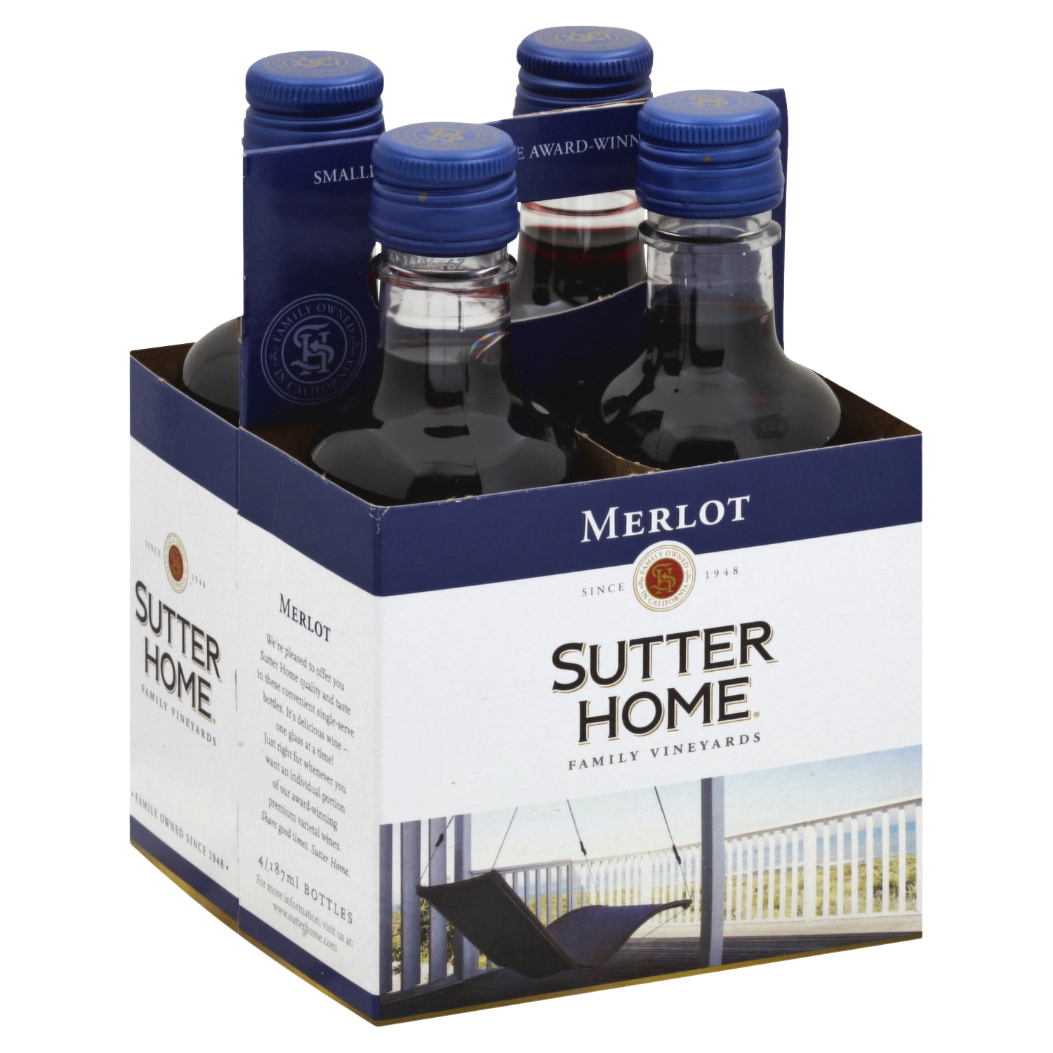 Shutter Homes 4 Pk Merlot