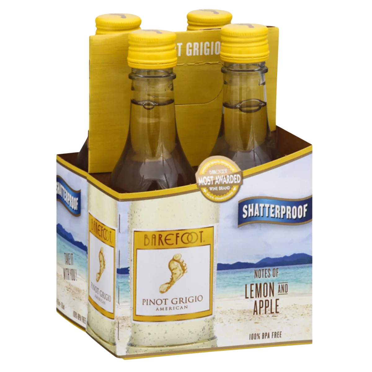 Barefoot Pinot Grigo 4 PK