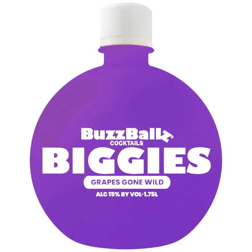 Buzzballs Cocktails Biggies Grape Gone Wild 1.75L