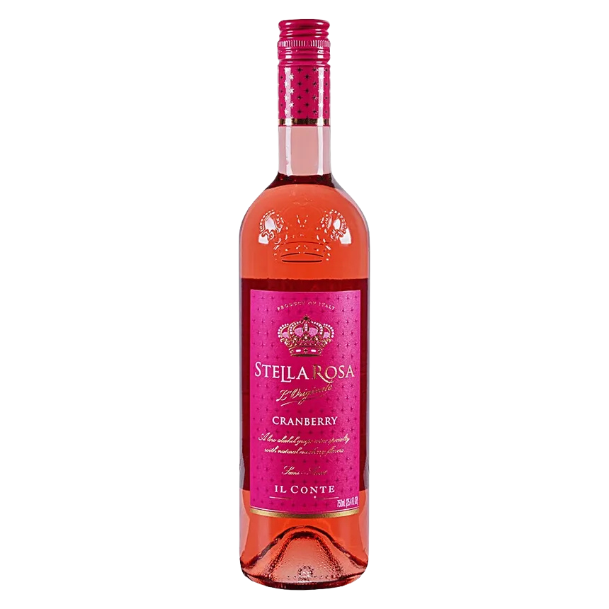Stella Rosa Semi Sweet  Cranberry 750 ML