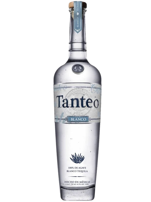 Tanteo Tequilla Blanco 85 Proof 750 ML