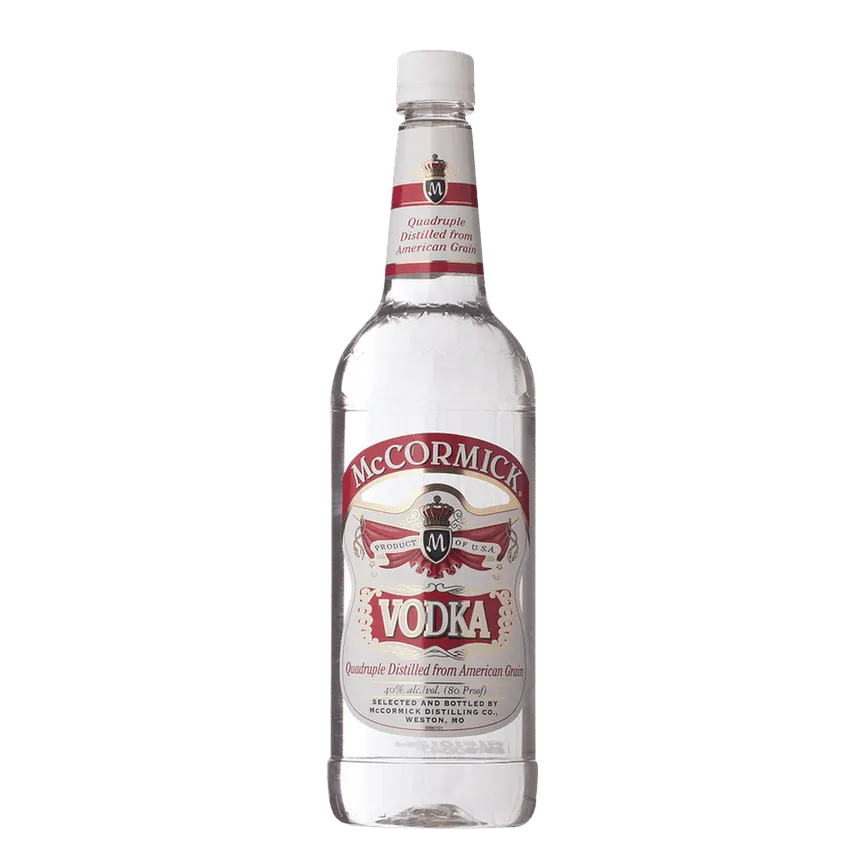 Mccormick Vodka 80 PF Plastic Bottle 750 ML