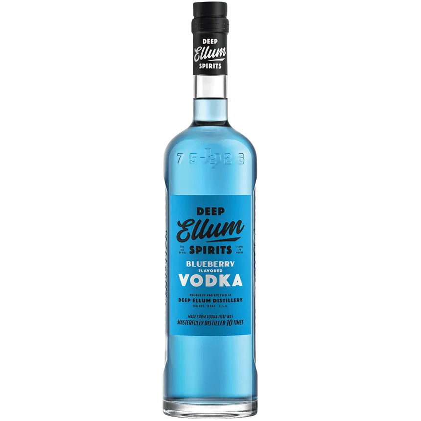 Deep Ellum Blueberry Vodka 750 ML