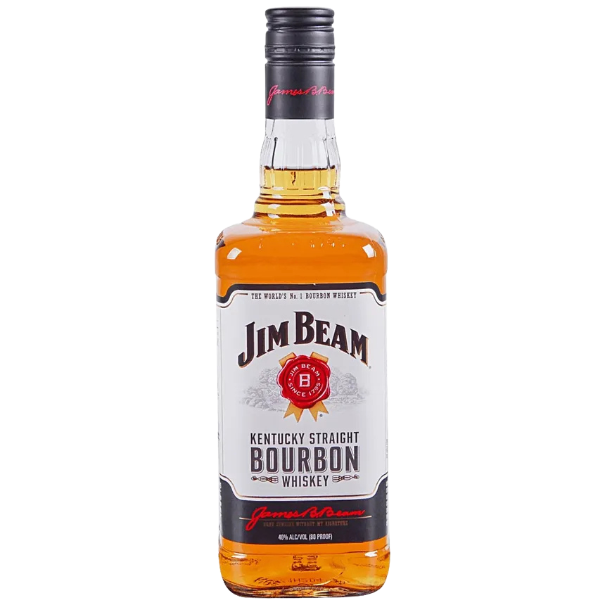 Jim Beam Bourbon 80 Proof 750 ML
