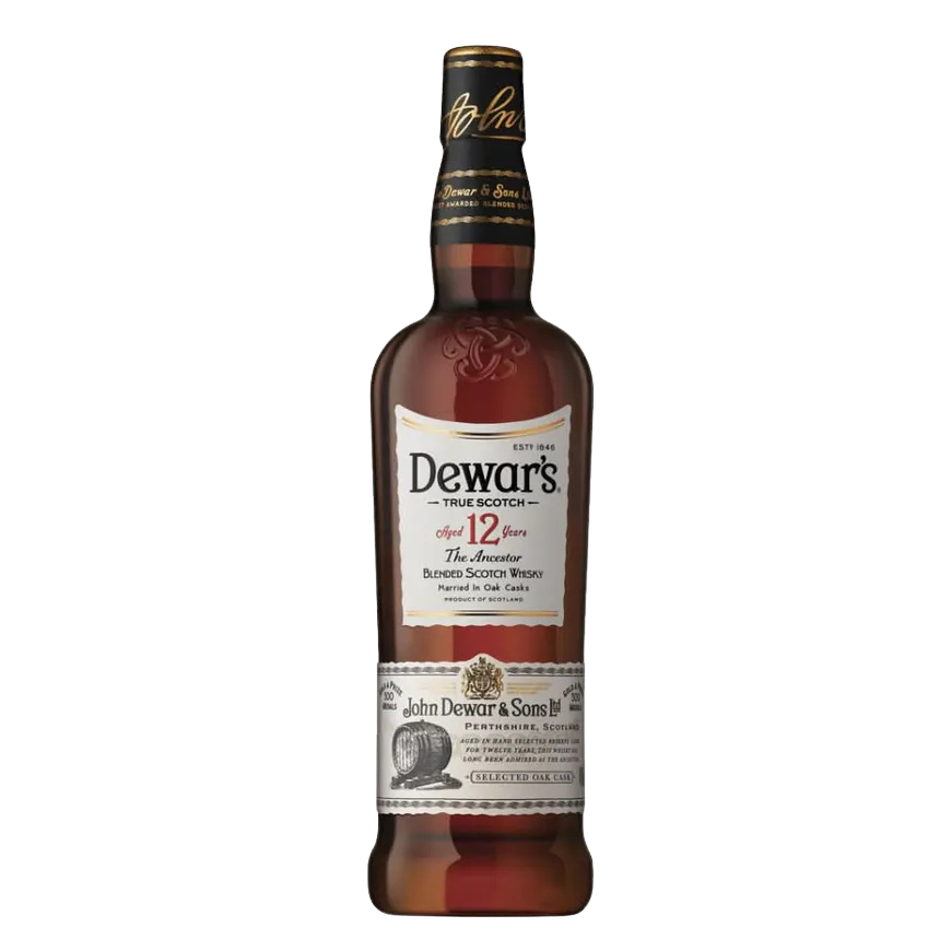 Dewars Blended Scotch Whisky Age 12 YR 750 ML