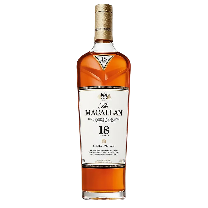 Macallan 12 Years Age Highland Single Malt Scotch  Whiskey Double Cask Collection 750 ML