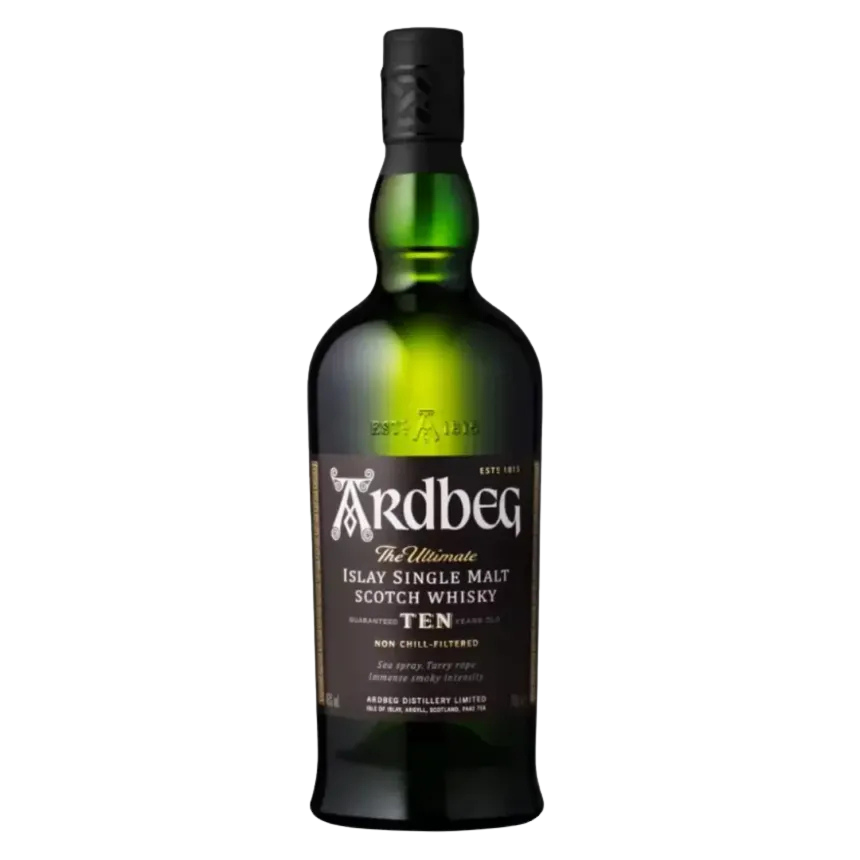Ardbeg Age 10 YR Islay Single Malt Scoth Whiskey 92 750 ML