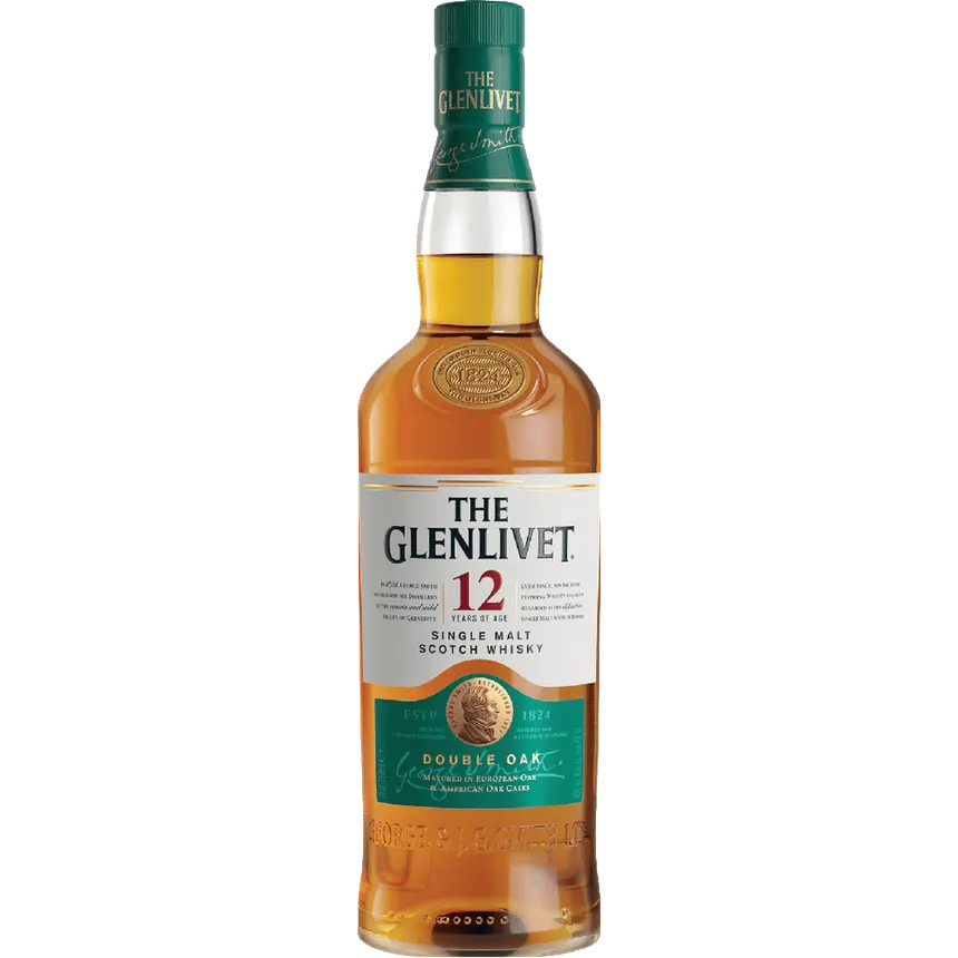 Glenlivet Single Malt Scotch Whisky Age 12 YR 80 PF 1.75 L