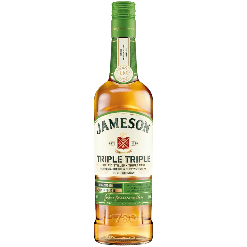 Jameson Triple Triple Irish Whiskey 750 ML