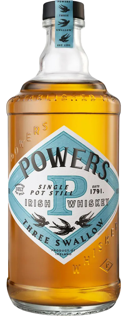 Powers Single Pot Still IW Three Swallow 86.4 Pf 750 ML