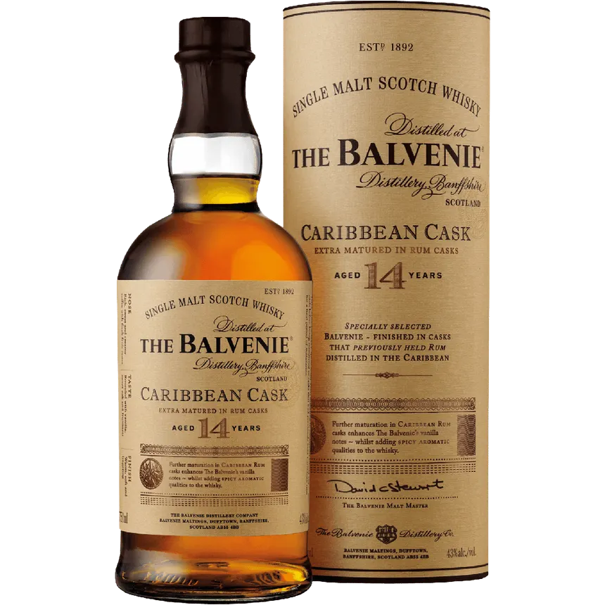 Balvenie Carribbean Cask Age 14 Years  750 ML