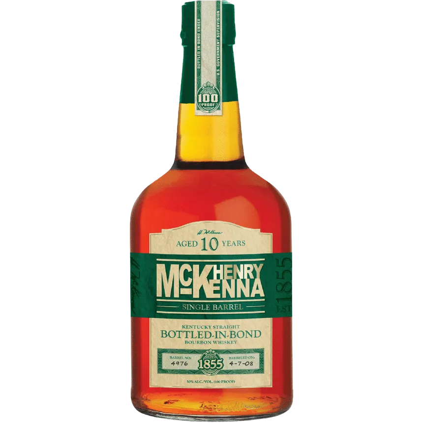 Henry Mckenna Aged 10 Years Bottle In Bond 100PF 750 Ml