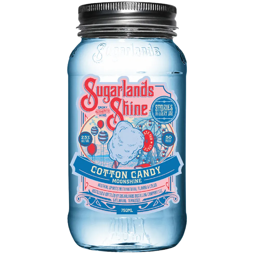 Sugarlands Shine Cotton Candy Moonshine 750 ML
