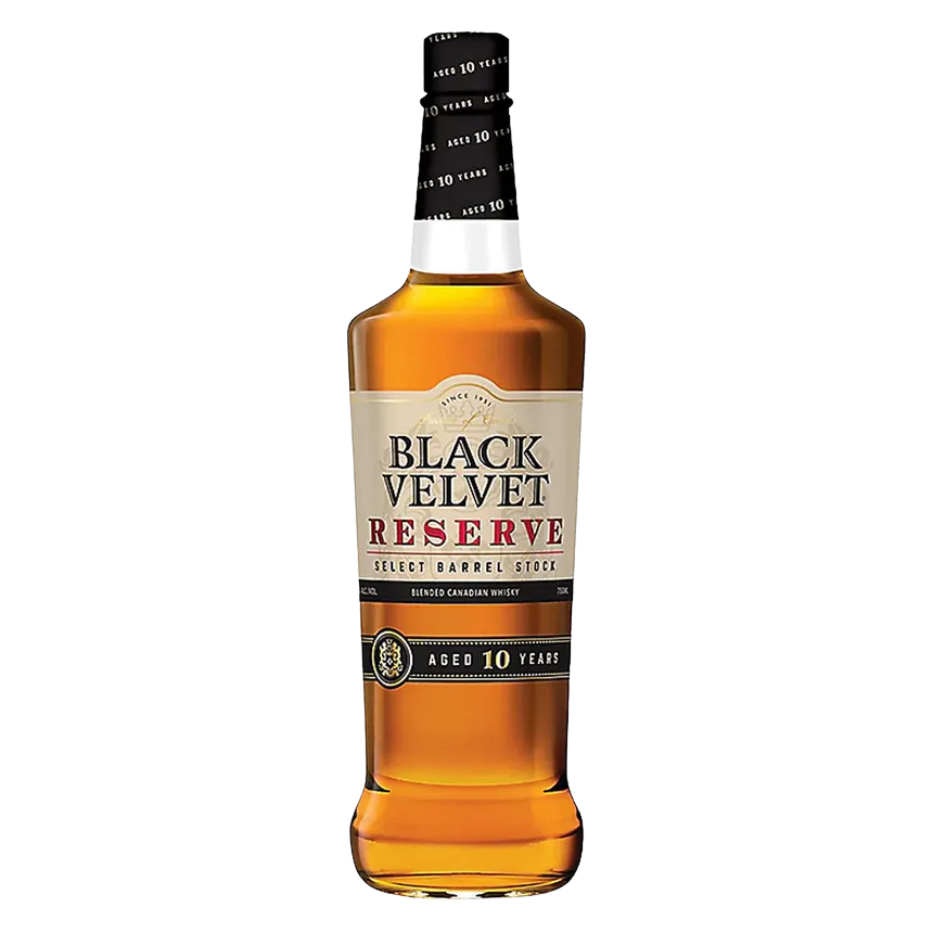 Black Velvet Reserve Select Barrel Stock Age 10 Year 80 PF 1.75 L
