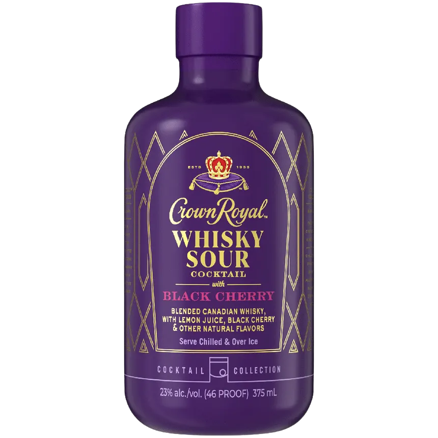 Crown Royal Whiskey Sour Cocktail 375 ML