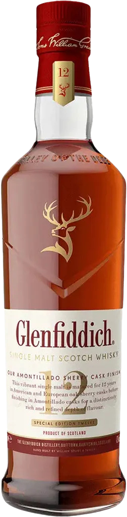Glenfiddich Single Malt Whisky Age 12 Years Sherry Cask 750 ML