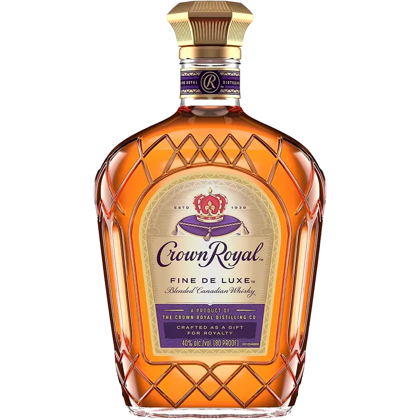 Crown Royal Fine De Luxe Blended Canadian Whisky 750 ML