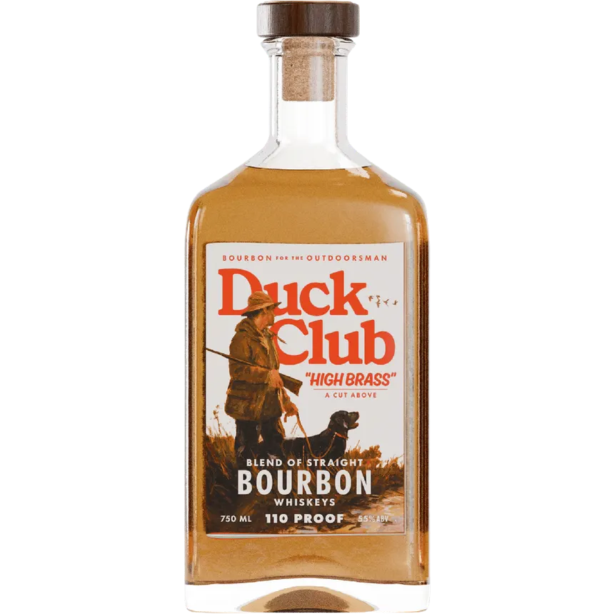 Duck Club High Brass Blended Straight Bourbon Whiskey 110 Proof 750 ML